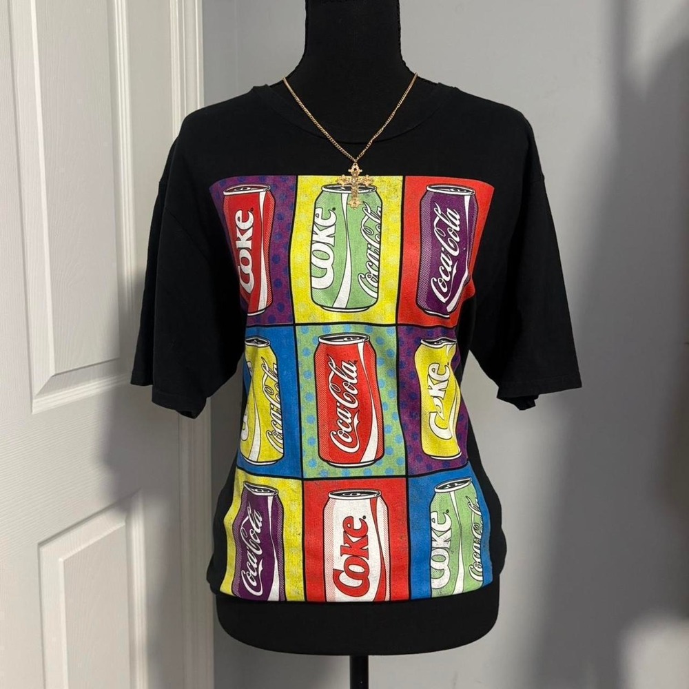 Coca Cola Pop Art Graphic Tee